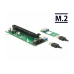 DeLOCK 41428 Riser Card M.2 Key B+M &gt; PCI Express x16 Fiche technique