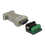 DeLOCK 62920 Converter 1 x Serial RS-232 DB9 female to 1 x Serial RS-422/485 DB9 male Fiche technique