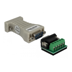 DeLOCK 62920 Converter 1 x Serial RS-232 DB9 female to 1 x Serial RS-422/485 DB9 male Fiche technique | Fixfr