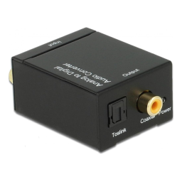 DeLOCK 62443 Audio Converter Analogue > Digital Fiche technique | Fixfr