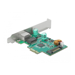 DeLOCK 89139 PCI Express x1 Karte 1 x RJ45 2,5 Gigabit LAN PoE+ RTL8125 Fiche technique | Fixfr