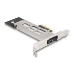 DeLOCK 54078 M.2 SSD PCIe / NVMe Key M 2280 - 128 GB  Fiche technique