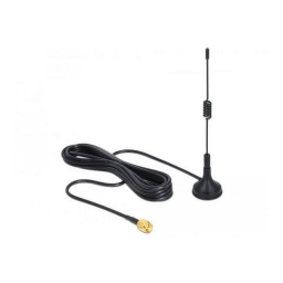 DeLOCK 12423 GSM Antenna SMA plug 3.5 dBi fixed omnidirectional Fiche technique | Fixfr