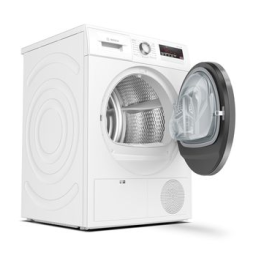 Bosch WTN85V08FF Sèche linge à condensation Owner's Manual | Fixfr