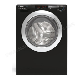 Candy CSSD1413TWMCBE47 Front Loading Washing Machine Manuel utilisateur | Fixfr