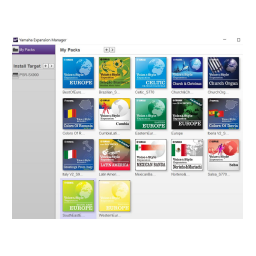 Yamaha EXPANSION MANAGER Manuel utilisateur | Fixfr