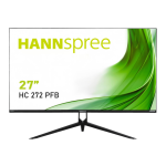 Hannspree HC272PFB Manuel utilisateur