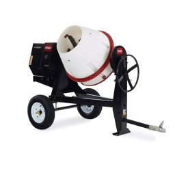 Toro CM-958H-P Concrete Mixer Concrete Equipment Manuel utilisateur | Fixfr