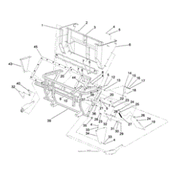 48in DFS E-Z Vac Collection System, Z400 Series Z Master Mowers