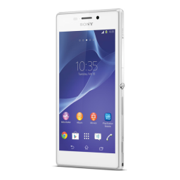 Sony Xperia M2 - D2305 Manuel utilisateur | Fixfr