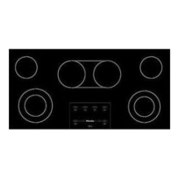 Miele KM452 Manuel utilisateur | Fixfr