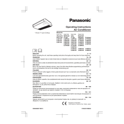 Panasonic S45PT1E5 Operating instrustions | Fixfr