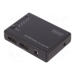 Digitus DS-45303 4K HDMI Switch, 4x1 Manuel du propri&eacute;taire