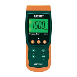 Extech SDL700 Manuel d'utilisation | AI Chat et PDF | Fixfr