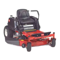 Toro TimeCutter Z4220 Riding Mower Riding Product Manuel utilisateur | Fixfr