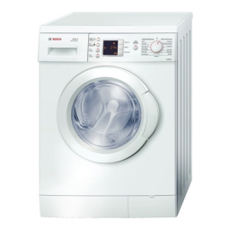 Bosch WAE32461 MAXX 6 Manuel du propriétaire | Fixfr
