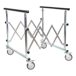 GYS Tréteau téléscopique Fiche technique | Fixfr