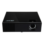 Acer X1140 Projector Manuel utilisateur