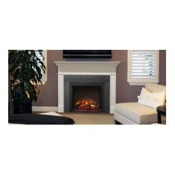 MONESSEN SimpliFire Built-In Electric Fireplace Series  Manuel utilisateur | Fixfr