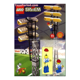 Lego 3313 FIELD SPOTLIGHT Manuel utilisateur | Fixfr