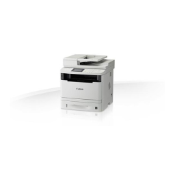 Canon i-SENSYS MF416dw Manuel utilisateur | Fixfr