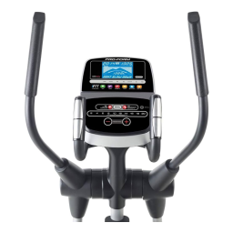 ProForm 900 ZLE ELLIPTICAL Manuel utilisateur | Fixfr