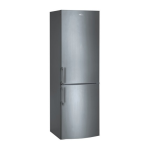 Whirlpool WBE34132 A++X Fridge/freezer combination Manuel utilisateur