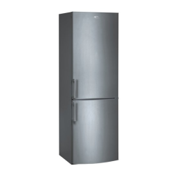 Whirlpool WBE34132 A++X Fridge/freezer combination Manuel utilisateur | Fixfr