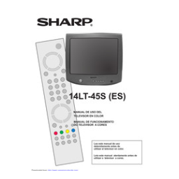 Sharp 14lt-45s Manuel du propriétaire | Fixfr