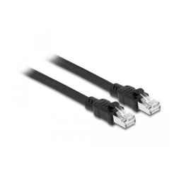 DeLOCK 80116 Network cable RJ45 Cat.6A F/UTP Fiche technique | Fixfr
