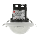 Gewiss GWS9023 PRESENCE/LIGHT SENSOR DALI MASTER IP20 RECESSED - OPTIC B FOR BIG AREAS - MAXIMUM INSTALLATION HEIGHT 10M. Mode d'emploi