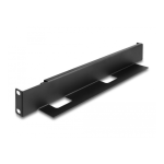 DeLOCK 66885 19&Prime; Mounting bracket adjustable length 368 - 600 mm for network cabinet 1U 2 pieces Fiche technique