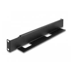 DeLOCK 66885 19″ Mounting bracket adjustable length 368 - 600 mm for network cabinet 1U 2 pieces Fiche technique | Fixfr