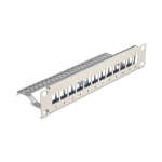 DeLOCK 66875 10&Prime; Keystone Patch Panel 12 port Fiche technique