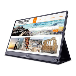 Asus ZenScreen MB16AC Monitor Mode d'emploi | Fixfr