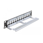 DeLOCK 66874 10&Prime; Keystone Patch Panel 12 port Fiche technique