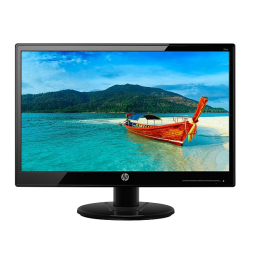 HP Compaq LE1902x 18.5-inch LED Backlit LCD Monitor Manuel utilisateur | Fixfr