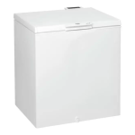 Whirlpool WHM2110 Freezer Manuel utilisateur