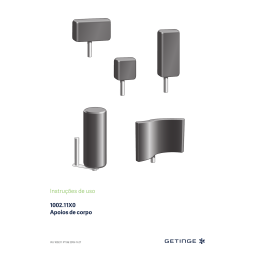 Getinge 100297A0 Body support Mode d'emploi | Fixfr