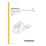 Jungheinrich KmS 16 Instructions de service : AI Chat &amp; PDF Access