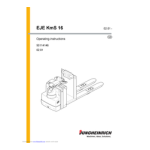 Jungheinrich EJE-KmS 16 Mode d'emploi