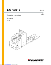 Jungheinrich KmS 16 Instructions de service : AI Chat & PDF Access | Fixfr