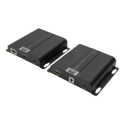 Digitus DS-55124 4K HDMI Extender via CAT/IP (Set), PoE Manuel du propriétaire | Fixfr