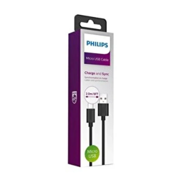 Philips DLC3106U/03 Câble USB > micro-USB Manuel utilisateur | Fixfr