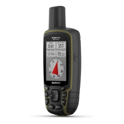 Garmin GPS Map 62sc Manuel utilisateur | Fixfr