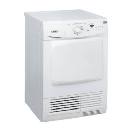 Whirlpool NEVADA C Dryer Manuel utilisateur | Fixfr