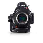 Canon EOS C100 Manuel utilisateur