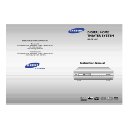 Samsung HTDL200PTH/XAC Manuel utilisateur | Fixfr