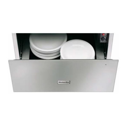 KitchenAid KWXXX 29600 Platewarmer Manuel utilisateur | Fixfr