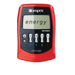 Compex ENERGY-MI Manuel utilisateur